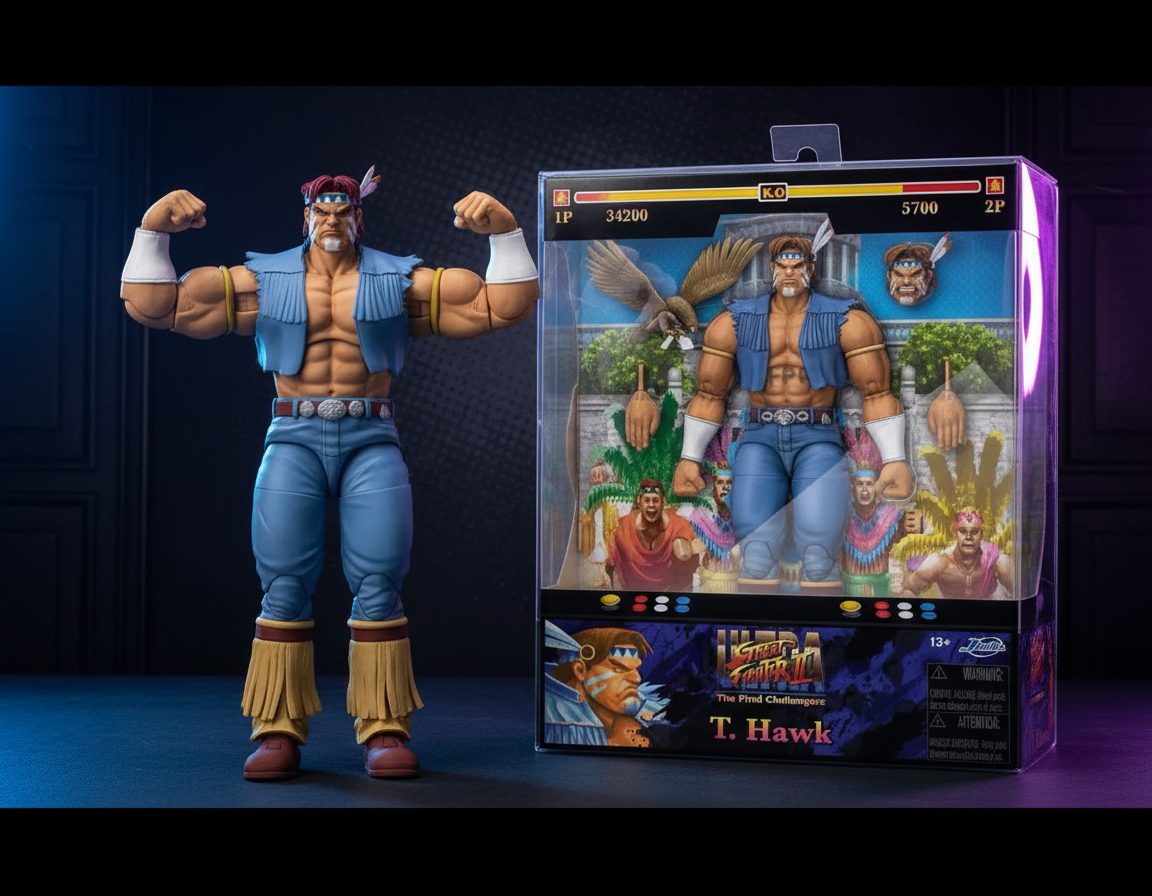 Anuncio de Pre-orden: T. Hawk de Ultra Street Fighter II (Jada Toys) disponible en