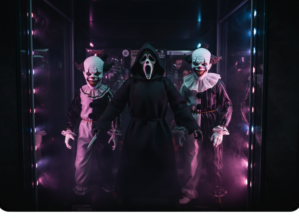 ¡Mezco presenta la nueva muñeca Mega Scale de Ghost Face!