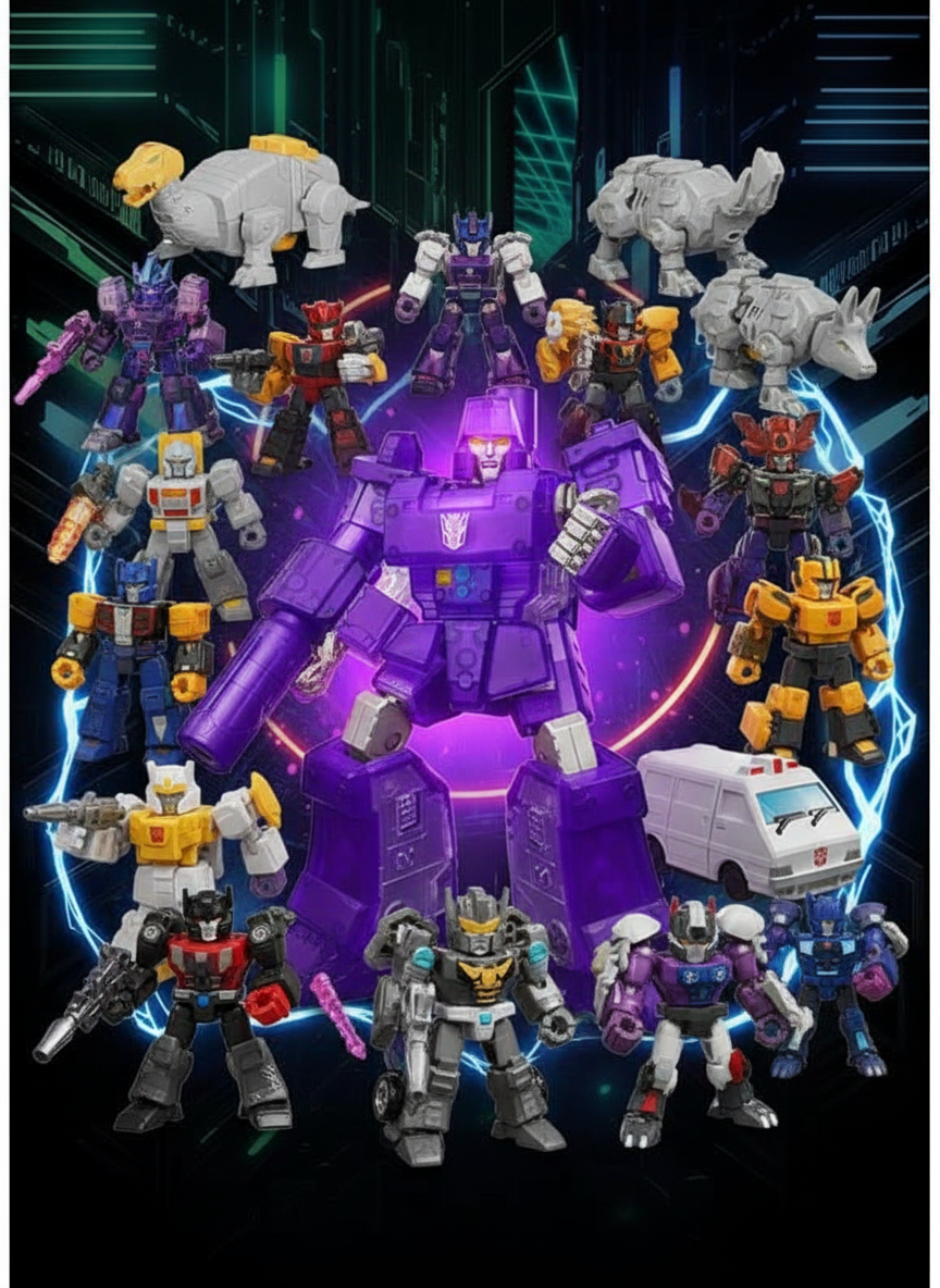 presenta los nuevos kits de modelos Blokees Transformers