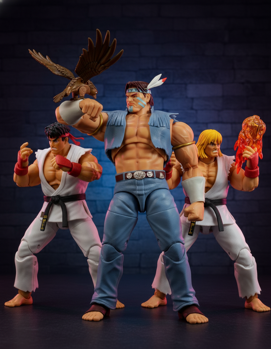¡Nuevas figuras de Street Fighter II de Jada Toys llegan a !