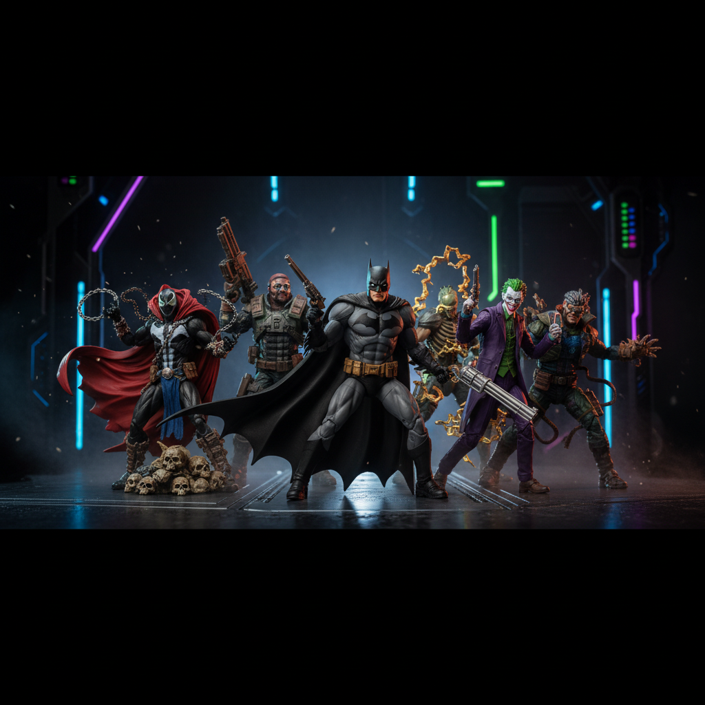 ¡Vuelve la Colección Vault de McFarlane con Batman, Joker, Spawn y más!