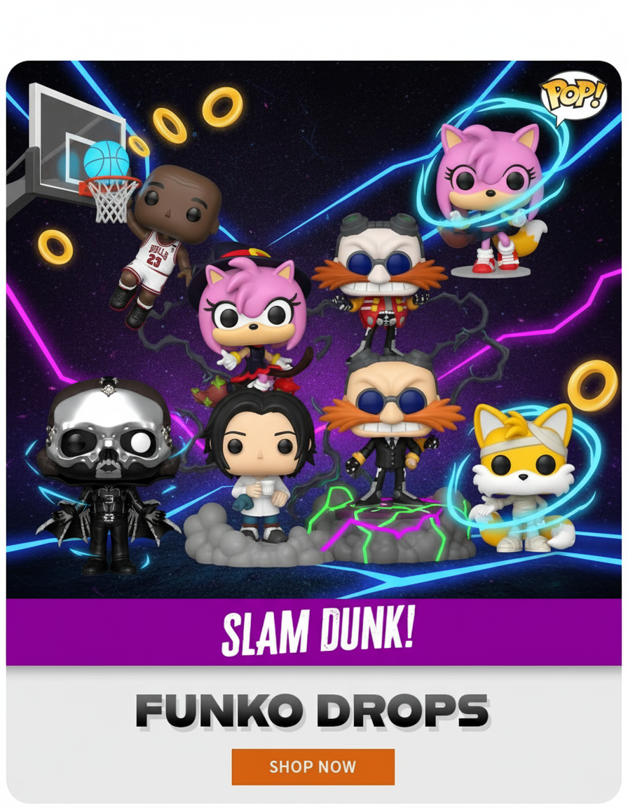 ¡Nuevos Funko disponibles en : Sonic, Death Note y más!