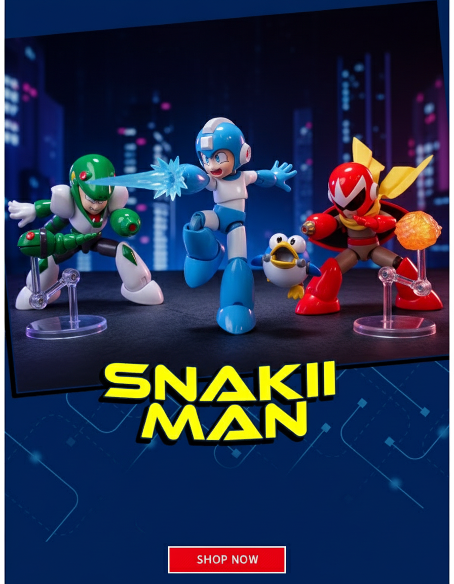 Nuevas figuras de Mega Man de Jada Toys anunciadas por