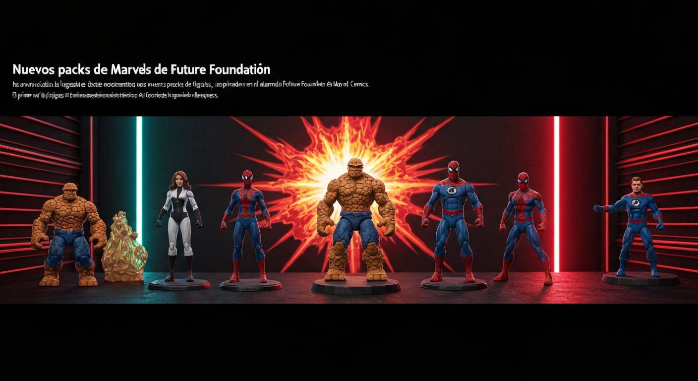 Nuevos packs de Marvel Legends de Future Foundation disponibles en