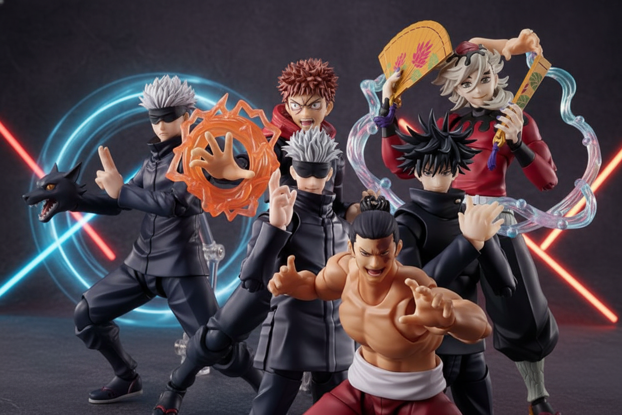 Nuevas S.H.Figuarts: ¡Jujutsu Kaisen, Demon Slayer y más !