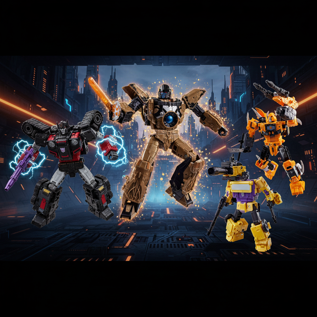 Nueva Ola de Figuras Transformers Age of the Primes