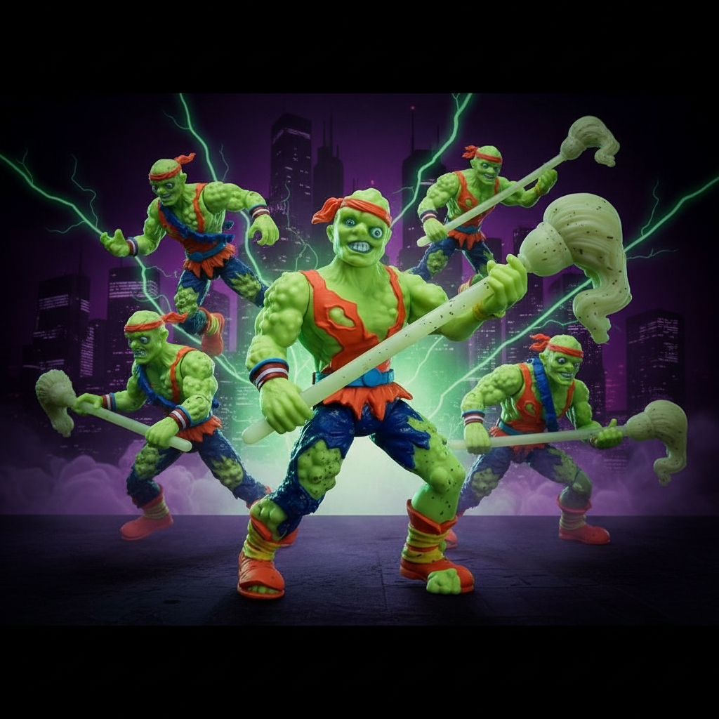 ¡Alerta Exclusiva ! Nueva Figura Toxie GITD de Toxic Crusaders