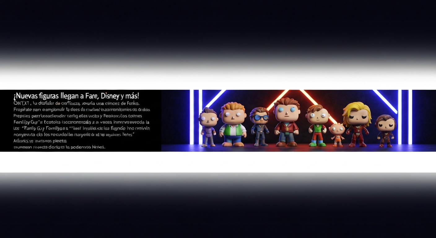 ¡Nuevas figuras Funko llegan a : Family Guy, Street Fighter, Disney y más!