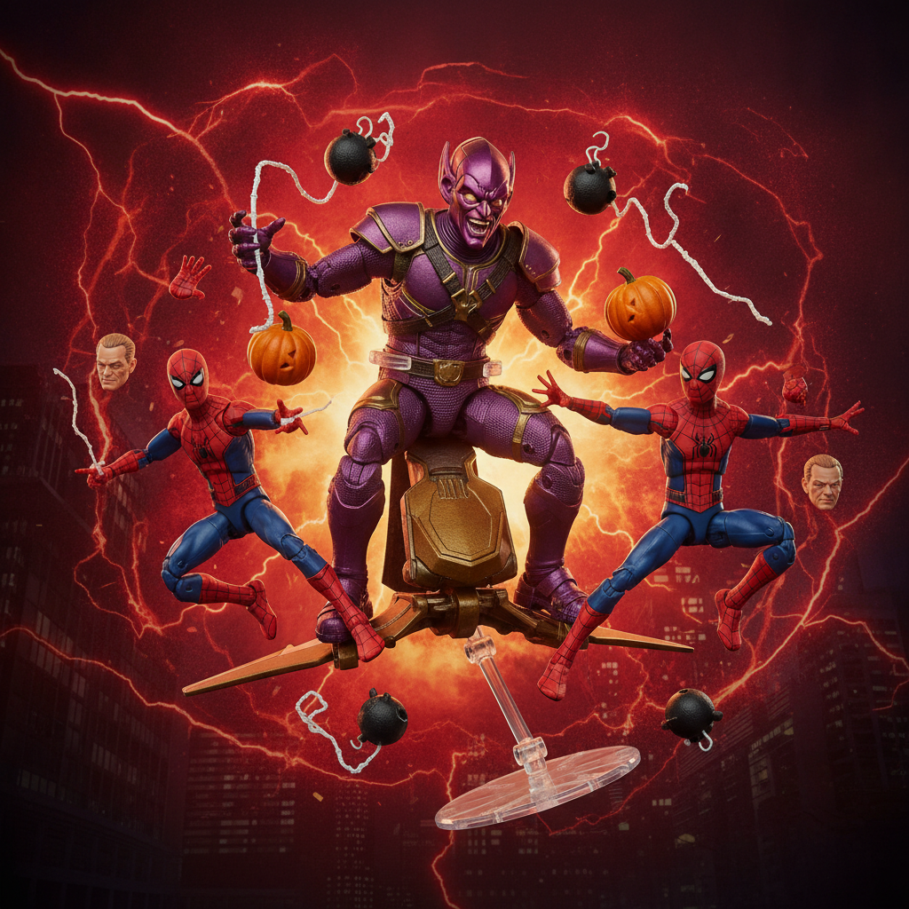 : ¡Nuevas figuras Marvel Legends de Spider-Man, incluyendo Green Goblin!