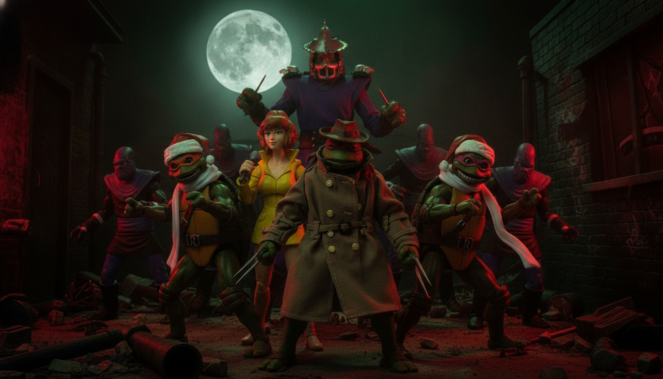 ¡Cowabunga! Nuevas figuras NECA de las Tortugas Ninja llegan a