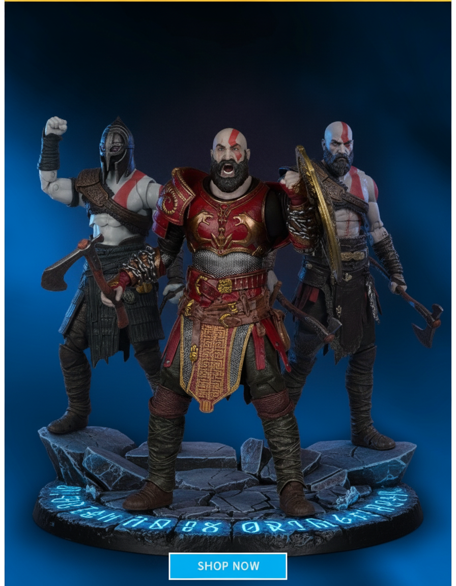 Nuevas figuras de McFarlane Toys de God of War