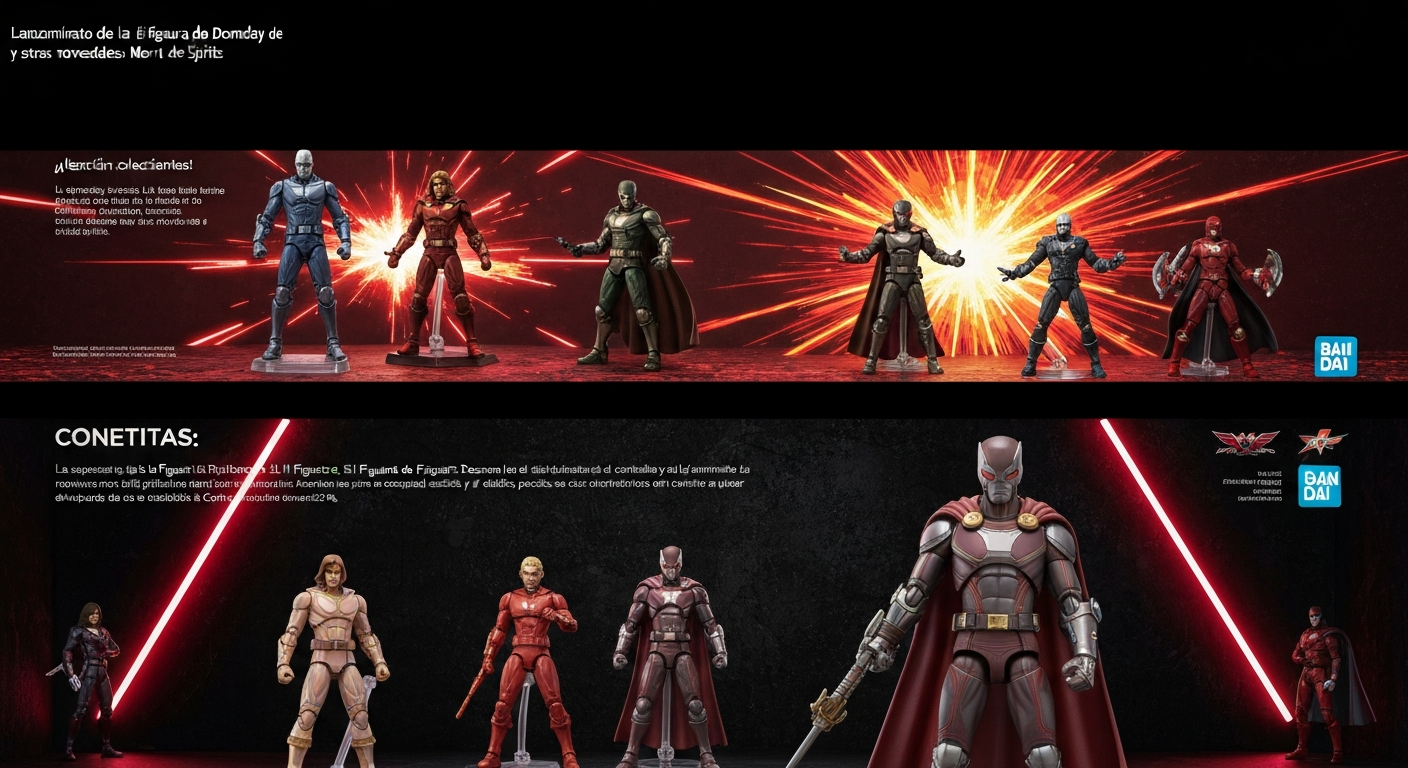 Lanzamiento de la figura S.H.Figuarts de Doctor Doom de Avengers: Doomsday y otras novedades Marvel de Bandai Spirits