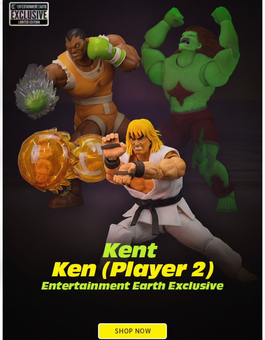 Nuevas figuras exclusivas de Street Fighter II de Jada Toys