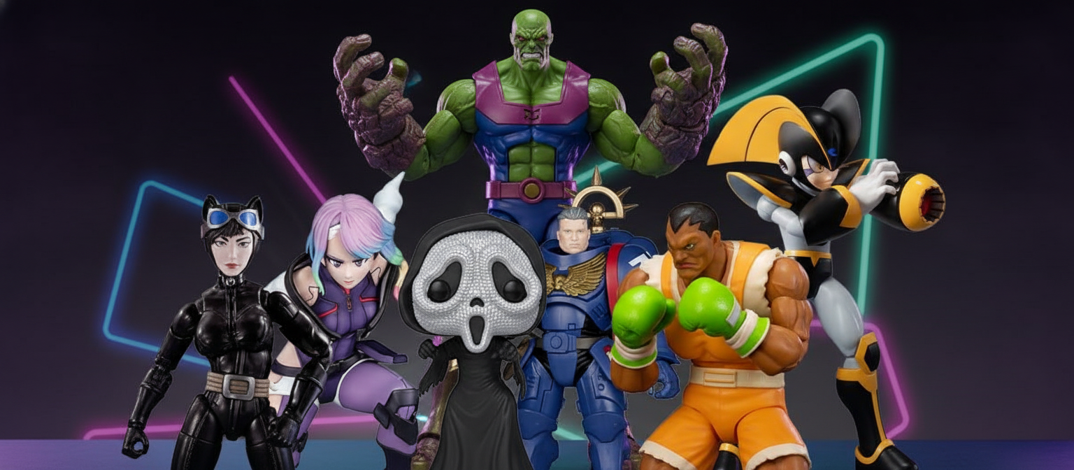 Descubrí las últimas figuras de acción y coleccionables que llegan a CyberKoopa